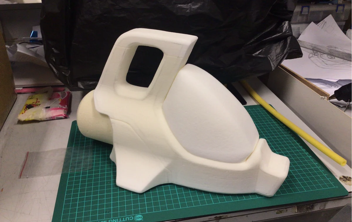 Foam draft model study 1
